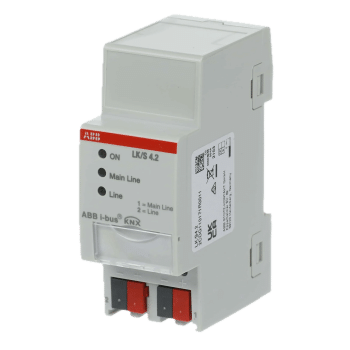 ABB LK/S4.2 Line Coupler for KNX Smart Home Systems