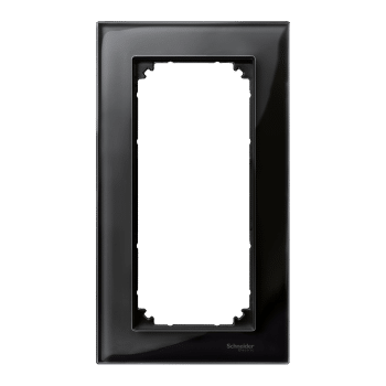 Tall Glass Frame System M Black – Product Code MTN404803 | Schneider KNX Smart Home
