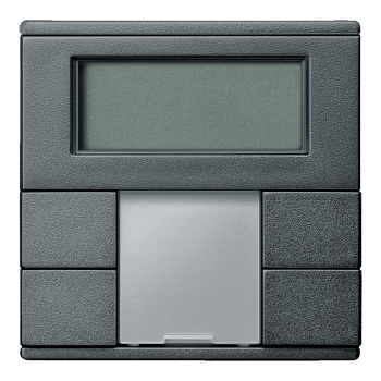 Smart Thermostatic Switch 4-Channel Anthracite System M – Product Code MTN6212-0414 Schneider KNX Smart Home