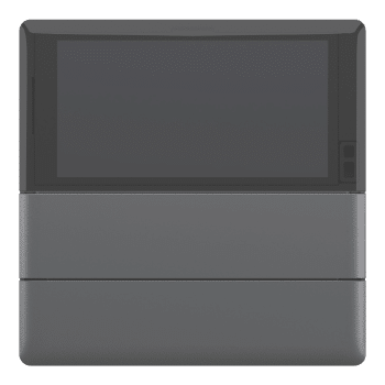 Unica Smart Thermostatic 4-Gang Black Model NP16212_01BK_E1 – Schneider KNX Smart Home