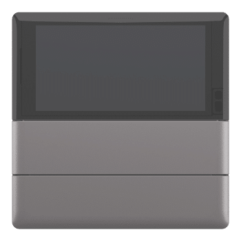Unica Smart Thermostatic 4-Gang Silver Model NP16212_01SL_E1 – Schneider KNX Smart Home