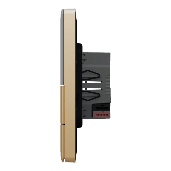 Unica Smart Thermostatic 4-Gang Wine Gold Model NP16212_01WG_E1 – Schneider KNX Smart Home