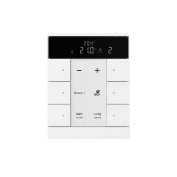 Tenton Smart Key 6-Gang Slave White – Model SBS/U6.0.1-84